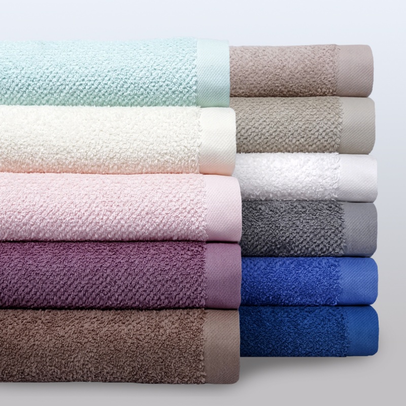 Полотенце махровое с петелькой "Венетто" (Синий)